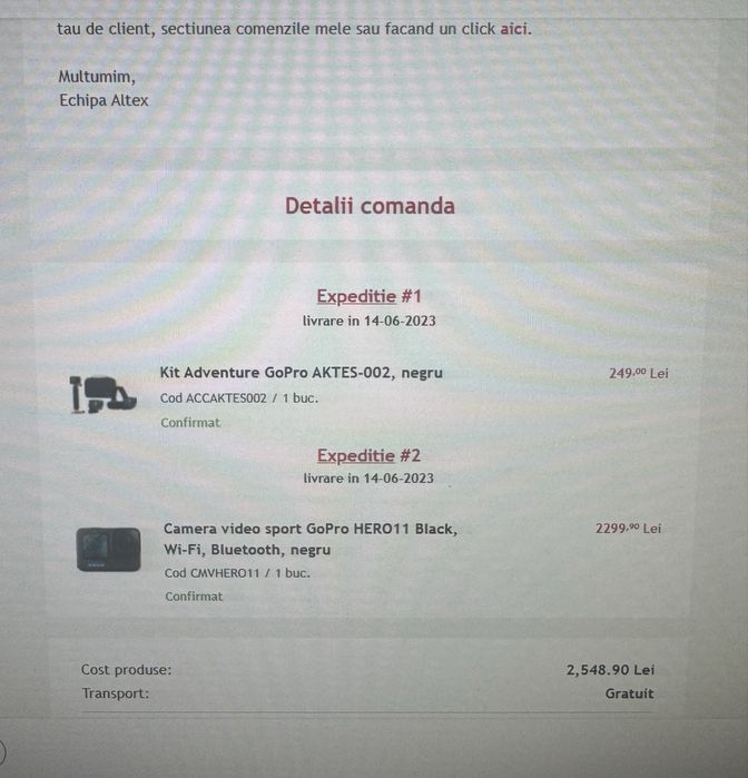 GoPro Hero 11 Black WI-FI, Bluetooth