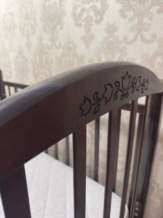 Детская кровать манеж с матрасом