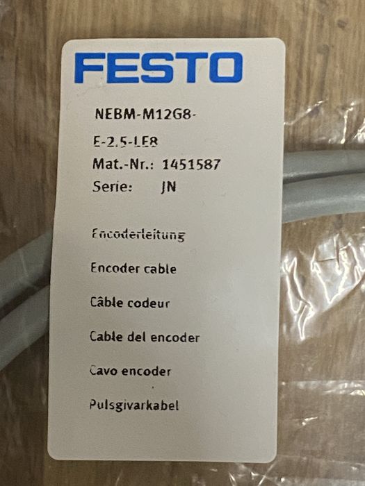 FESTO Actuator electric cu encoder / brake