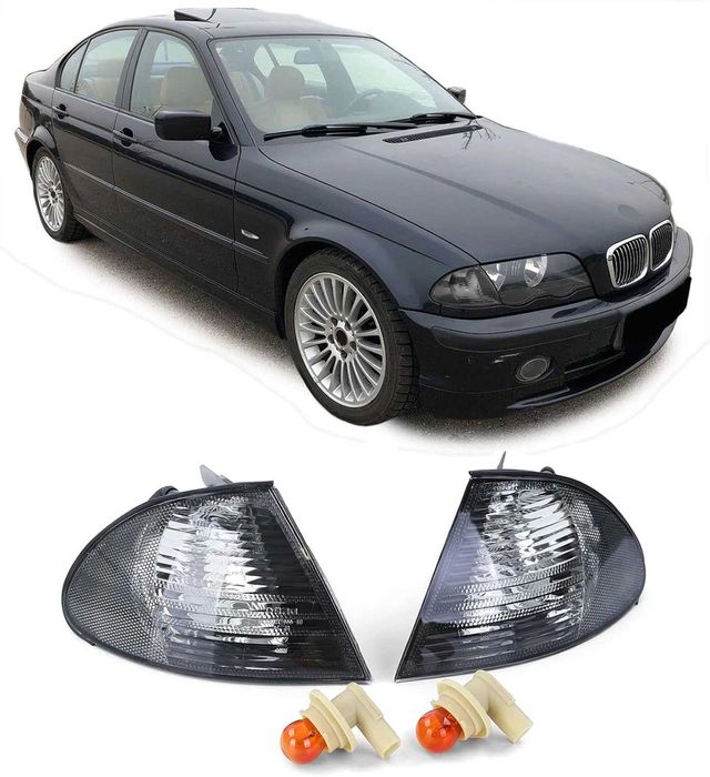 Мигачи БМВ Е46 Седан Комби Тъмни Затъмнени Нови Тунинг BMW E46  98-01
