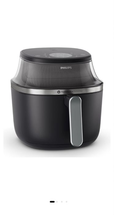 Friteuza fara ulei Philips Airfryer Seria 3000 NA341/00, compact digital, 2000 W, capacitate 7.2L, afisaj digital