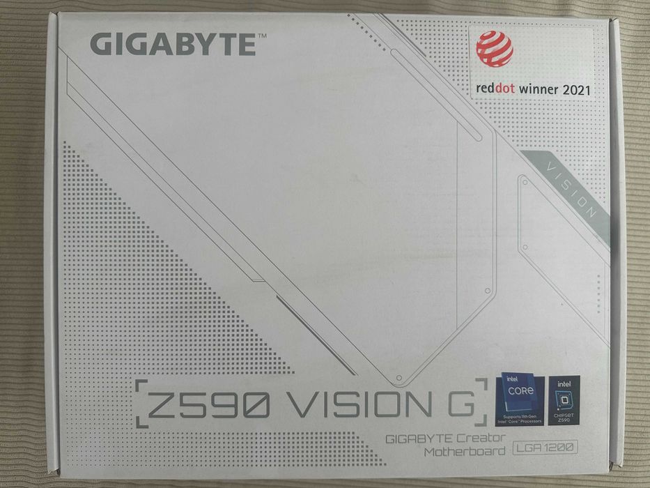 Gigabyte Z590 Vision G, Intel Core i7 11700KF