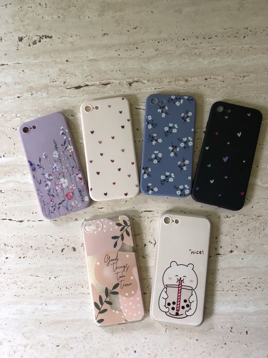 Huse iPhone 8/7 modele colorate