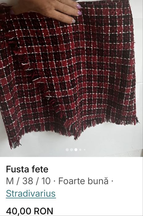 Fusta fete mai groasa Stradivarius