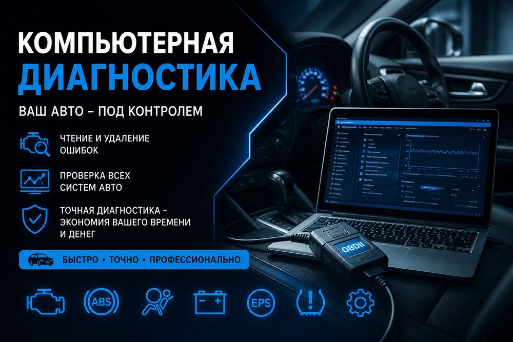 Компьютерная диагностика автомобиля