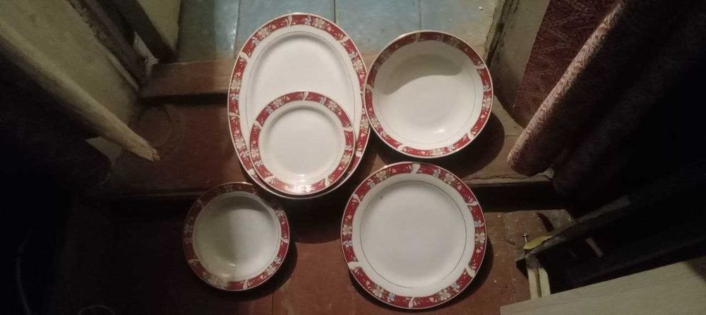 посуда. тарелки китайский фарфор