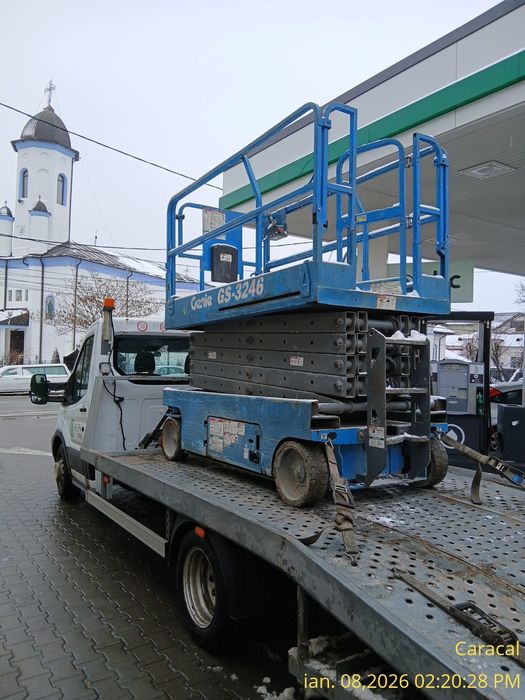 Transport auto, utilaje grele, dube, buldoexcavator, nacele