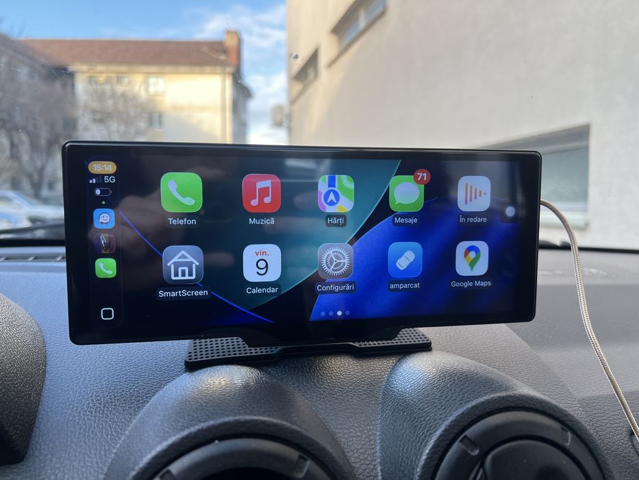 Navigatie Universala Auto AppleCarPlay Andoid Auto Waze