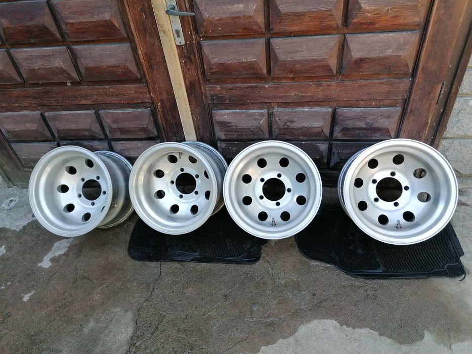 Минусови алуминиеви джанти 15 цола от Дайхацу фероза 4броя 5х139.7