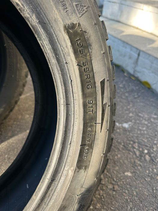 Продам комплект зимние Michelin r16