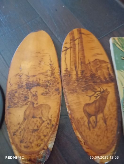 Картина на спиле дерево