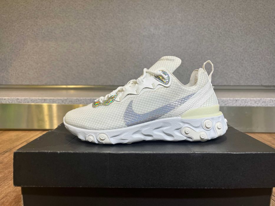 ОРИГИНАЛНИ *** Nike React Element 55 'Iridescent Silver'