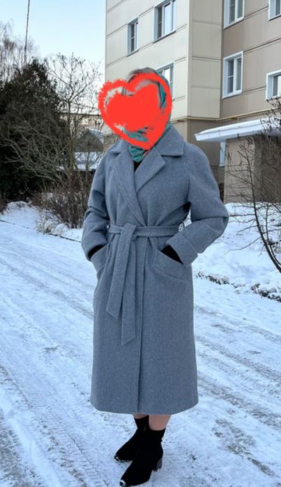 Пальто демисезон, Come on, размер oversize