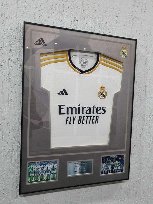 Футболка Манчестер Юнайтед в рамке. Классика. Сезон 2014-15 гг.