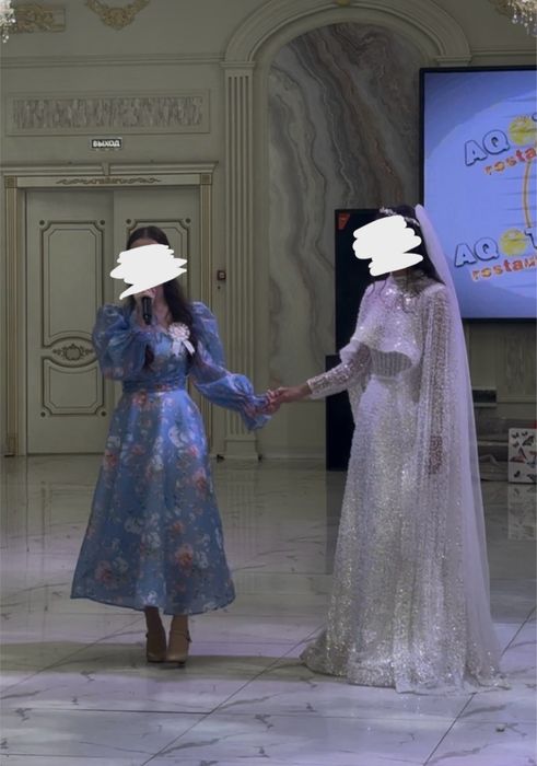 Нежное платье на прокат