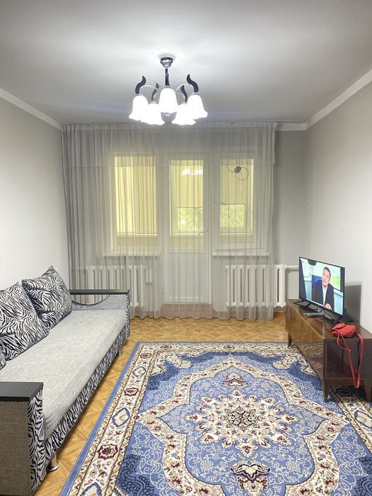 Тюль бело-серая (градиент)