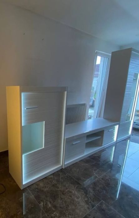 Mobila living MDF cu led