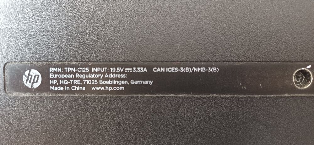 Ноутбук HP CORE I3