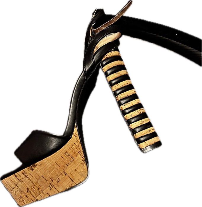 Летни сандали с висок ток Botinelli