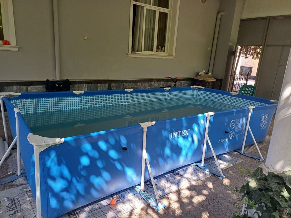 Каркасный бассейн Intex 450×220x84