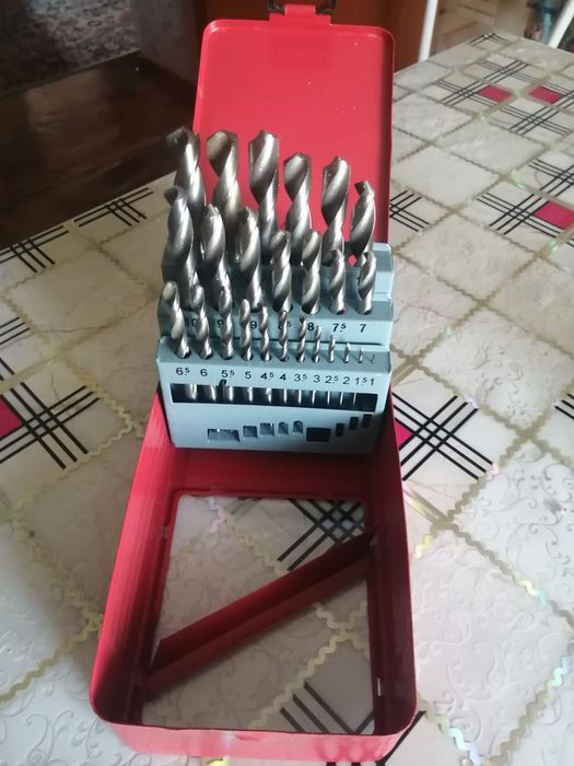 Набор свёрел по металлу
