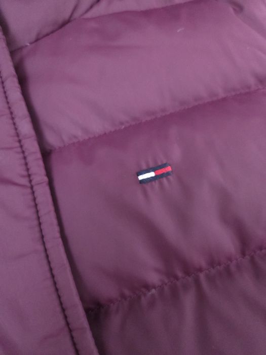 Geaca puf si pene Tommy Hilfiger