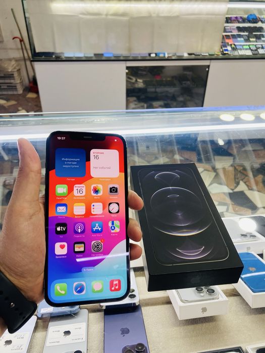 iPhone 12 Pro Max 256 gb black ideal