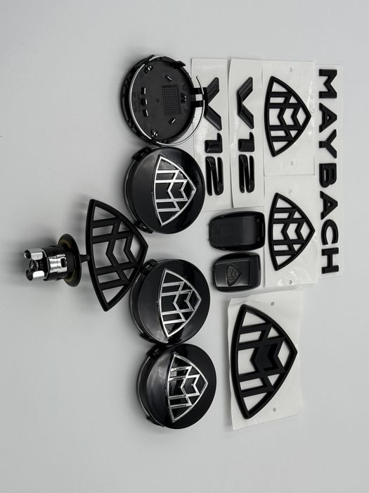 Set Embleme Compatibile Mercedes MAYBACH negru