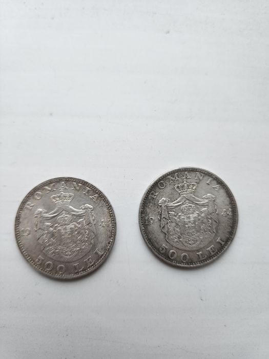 Monede Argint 500 lei Regele Mihai 1944