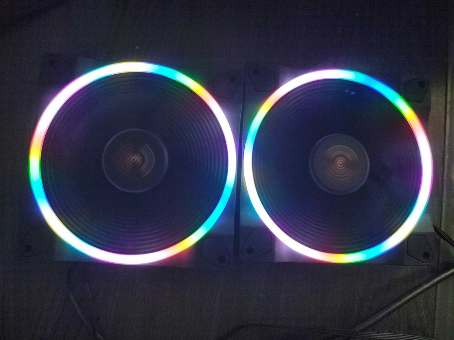 2 x Cooler, ventilator Be Quiet! Light Wings PWM, ARGB, 1500 rpm, 140mm