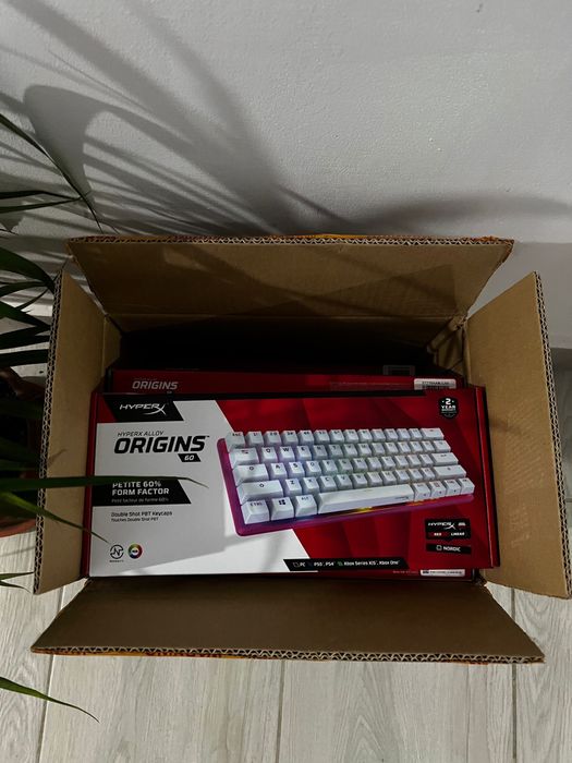 Tastatura mecanica HP HyperX Alloy Origins 60!