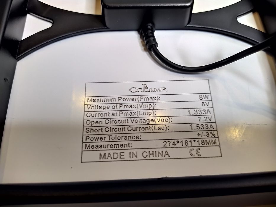 Incarcator Acumulator Cu Incarcare Solara Slot USB 8W Model CL-680