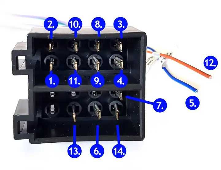 Универсална ISO 16pin евро букса за Аndroid Mултимедия/Навигация