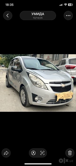 Продам свое авто спарк 2014 год пробег 268000 автоподъемник стекол хоз
