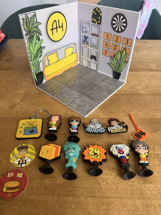 Продам kinder фигурки майн крафт, Влад а4