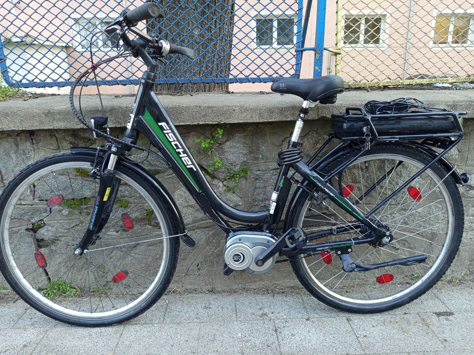 28цола електрически алуминиев велосипед  зарядно устрой дискови спира