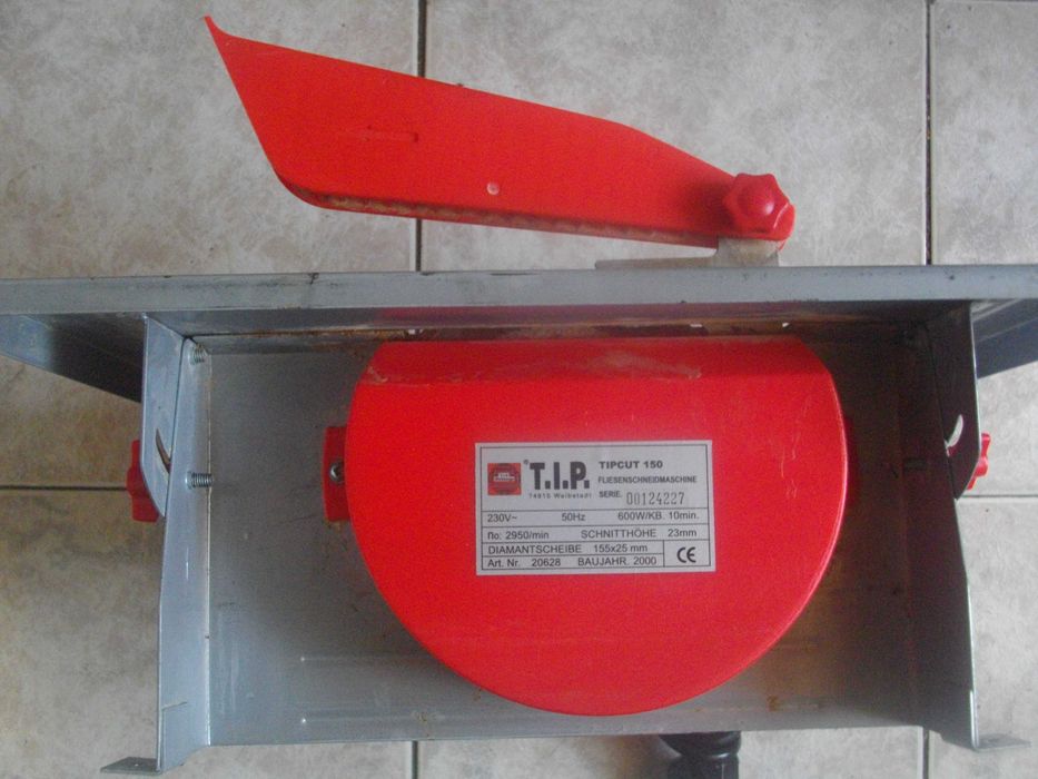 600W-ф180-150мм Немска Ел. Машина Рязане Плочки Плочи Meister / TIP