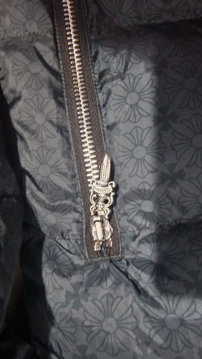Chrome Hearts puffer jacket L