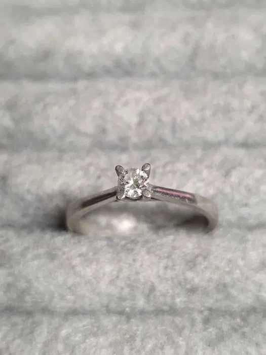 Inele logodna Aur cu diamant natural