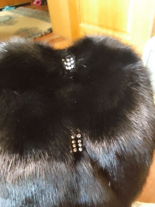 Норковая шапочка женская