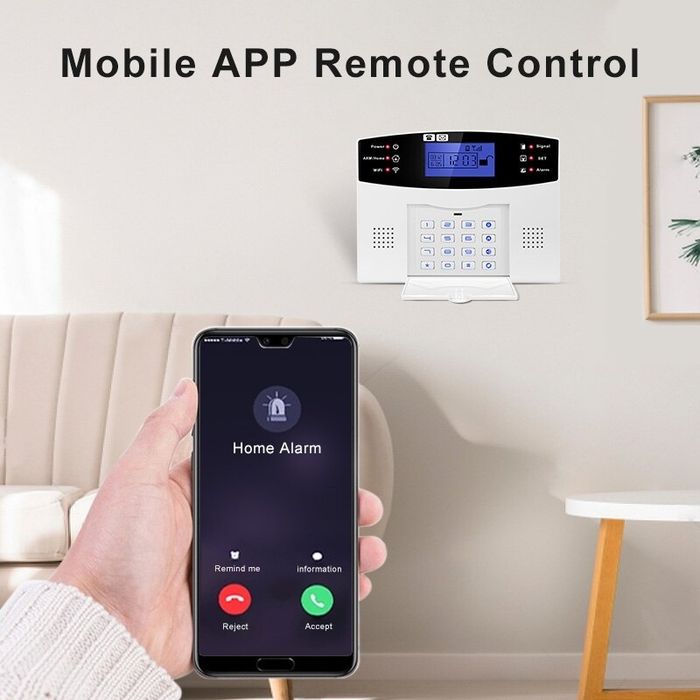 Tuya GSM & WiFi алармена система за умна защита