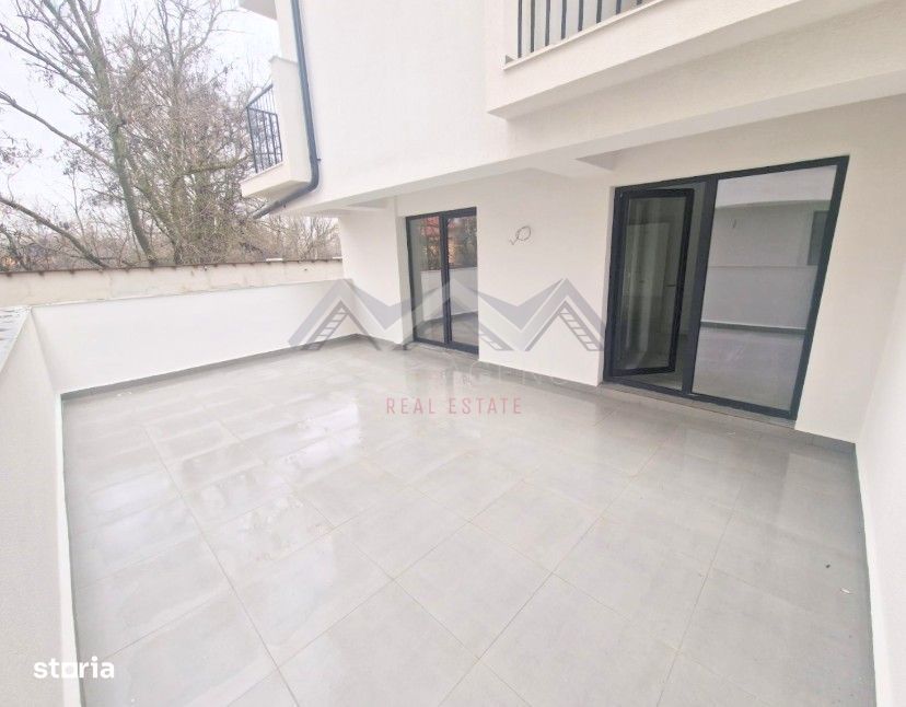 Apartament 3 camere, terasă 31 mp Otopeni central | parcare, comision