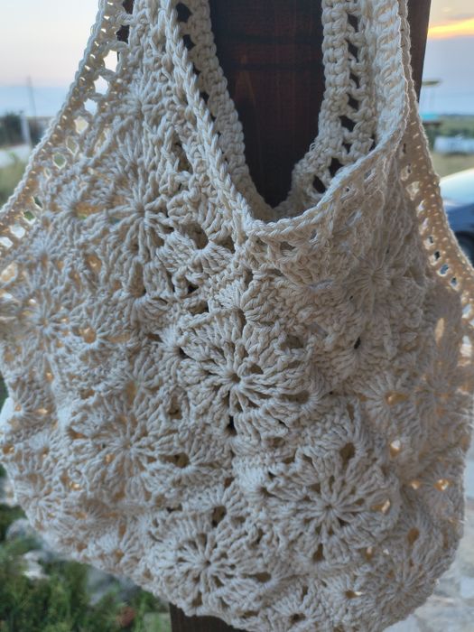 Ръчно плетена чанта