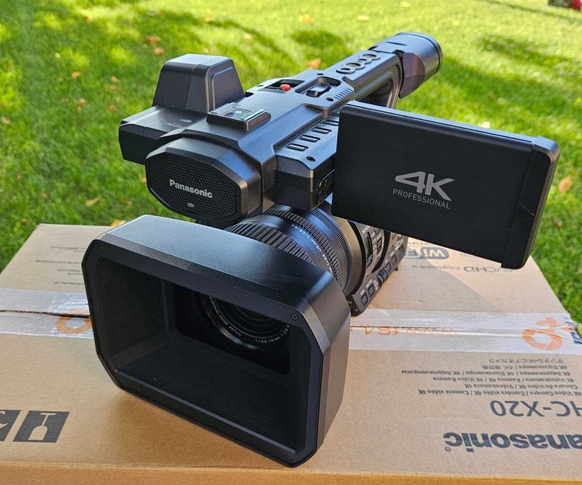 Cameră video Panasonic HC-X20E 4k, NOUA