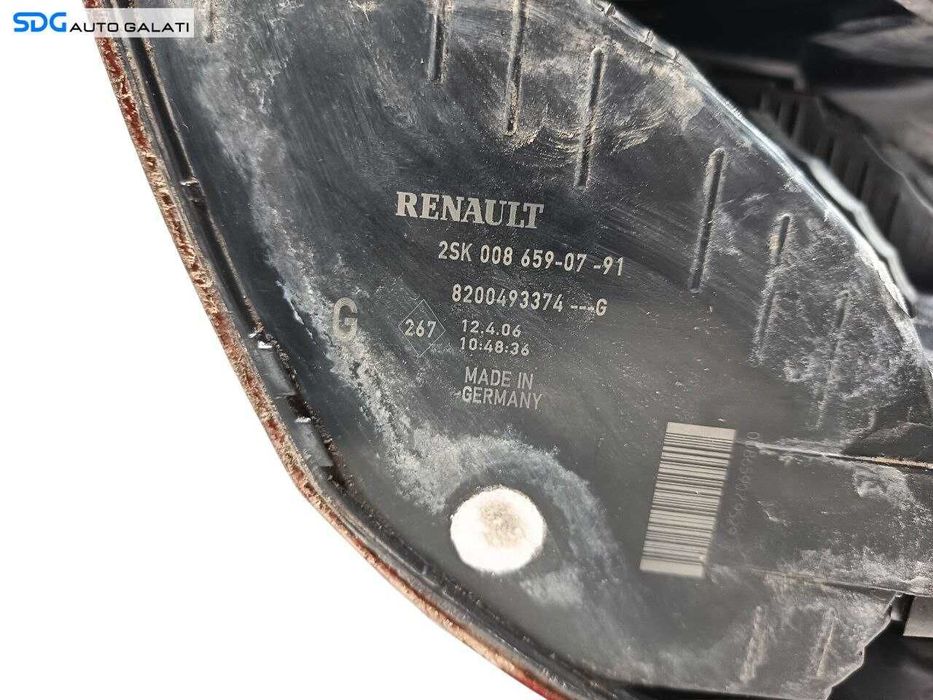 Stop Lampa Tripla Stanga de pe Aripa Caroserie Renault Scenic 2 2003 - 2009 Cod 8200493374 [LS0067]