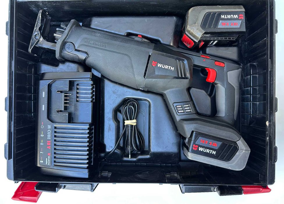 Wurth AFS 18 COMPACT - Безчетков акумулаторен саблен трион 2x18V 5.0Ah