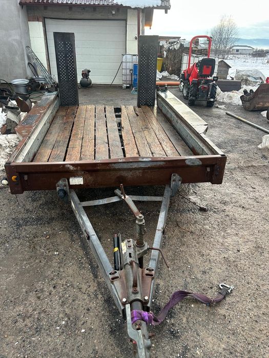 Remorca trailer utilaje IFOR WILLIAMS  de 3.5 tone