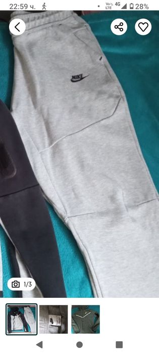 долнище nike tech fleece