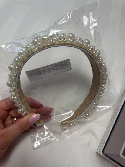 Diadema/Bentita perle mireasa