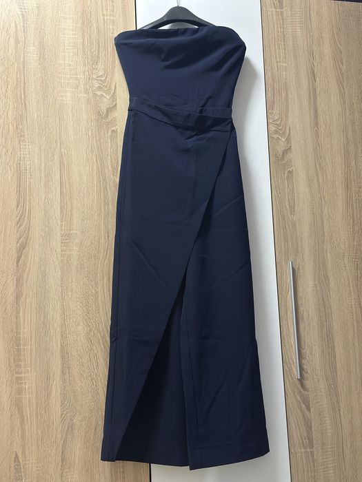 Дамски тъмносин гащеризон Zara